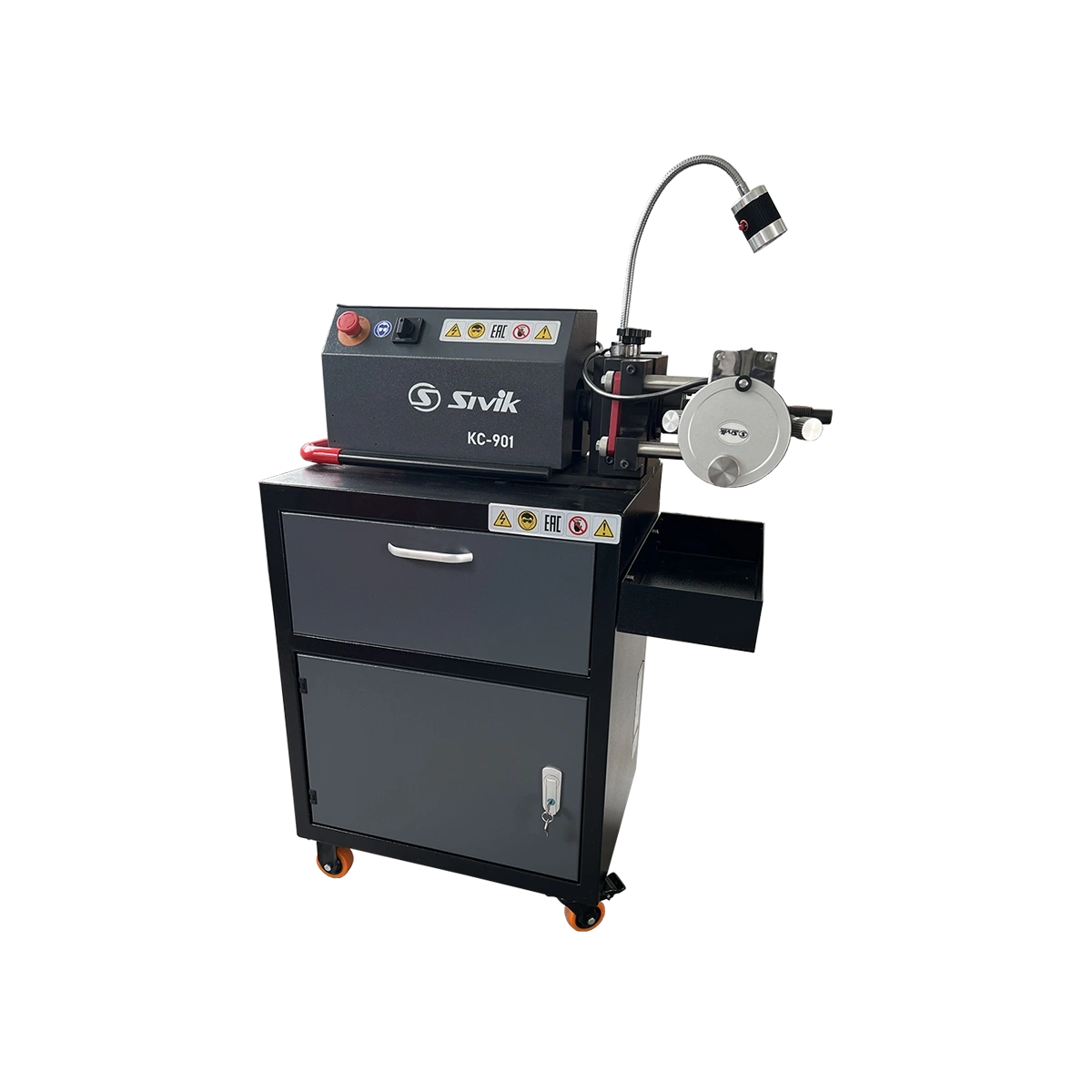 картинка Станок для проточки поверхности тормозных дисков и барабанов со снятием КС-901 Sivik