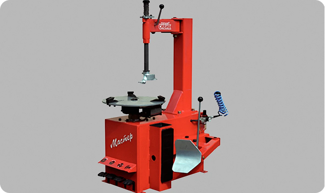 Первый шиномонтажный станок